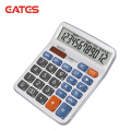 New Big LCD Display Dual Power 12 Digits Desktop Calculator